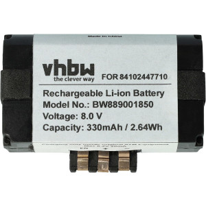 Baterija za krmilno enoto BMW 1 / 2 / 3 / 4 / 5 / 6 / 7, 84102447710, 330 mAh