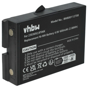 Baterija za Danfoss T71 / T72, 2303692, 600 mAh