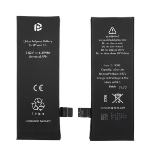 Baterija za Apple iPhone SE, 1624 mAh, vključen trak za pritrditev