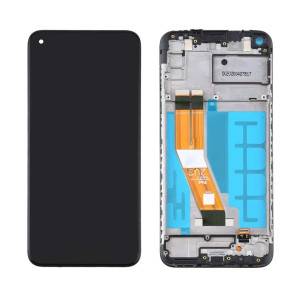 Steklo in LCD zaslon za Samsung Galaxy A11 / SM-A115, originalno (OEM), črno