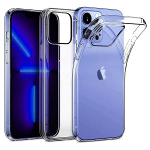 Silikonski ovitek za Apple iPhone 16 Pro, prozoren