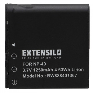 Baterija NP-40 za Casio Exilim Zoom EX-Z30 / EX-Z1000 / EX-Z1200, 1250 mAh
